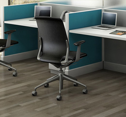 Office chair and desk